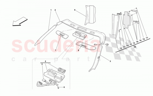 Part Diagram for Ferrari 657817