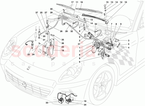 Part Diagram for Ferrari 67742400