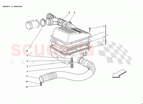 Part Diagram for Ferrari 159480