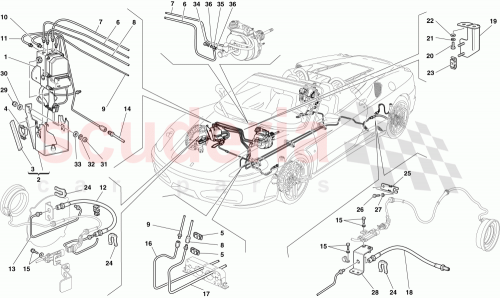 Part Diagram for Ferrari 193877