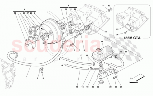 Part Diagram for Ferrari 174569