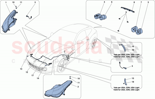 Part Diagram for Ferrari 317207
