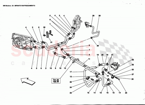 Part Diagram for Ferrari 175000