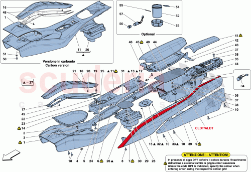 Part Diagram for Ferrari 12678877