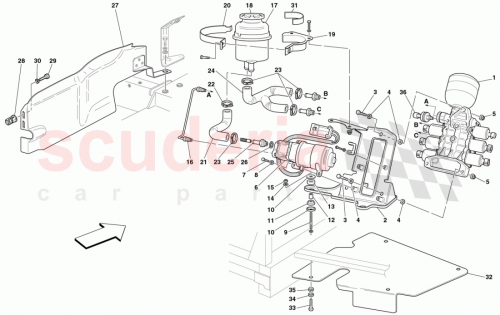 Part Diagram for Ferrari 183889