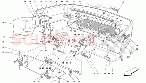 Part Diagram for Ferrari 63870600