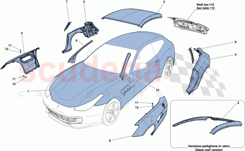Part Diagram for Ferrari 87939011
