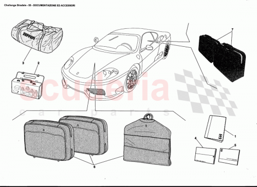 Part Diagram for Ferrari 67918400