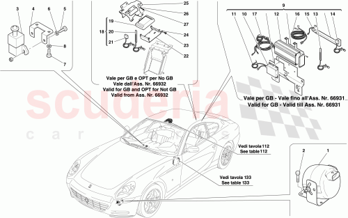 Part Diagram for Ferrari 221524
