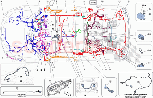 Part Diagram for Ferrari 282417