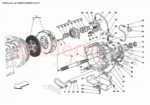 Part Diagram for Ferrari 177202