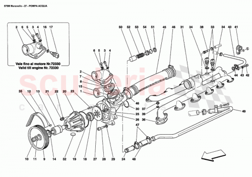 Part Diagram for Ferrari 130282