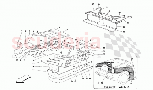 Part Diagram for Ferrari 63995100