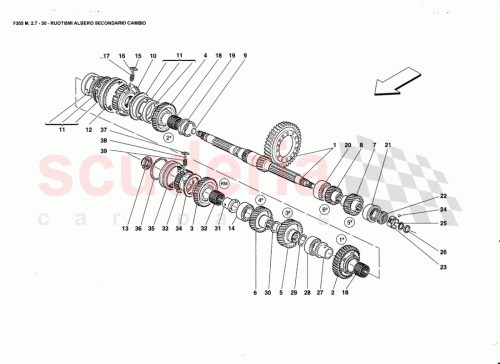 Part Diagram for Ferrari 157151