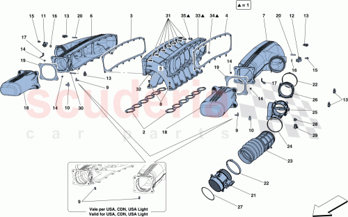 Part Diagram for Ferrari 231626