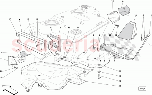 Part Diagram for Ferrari 222034