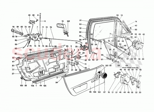 Part Diagram for Ferrari 60302205