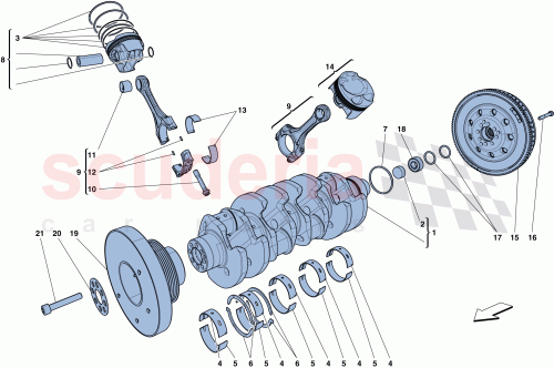 Part Diagram for Ferrari 326006