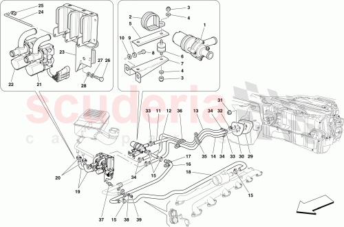 Part Diagram for Ferrari 185579