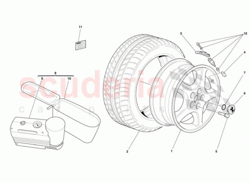 Part Diagram for Ferrari 192725