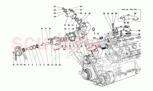 Part Diagram for Ferrari 142849