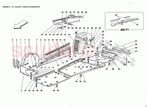 Part Diagram for Ferrari 65095700