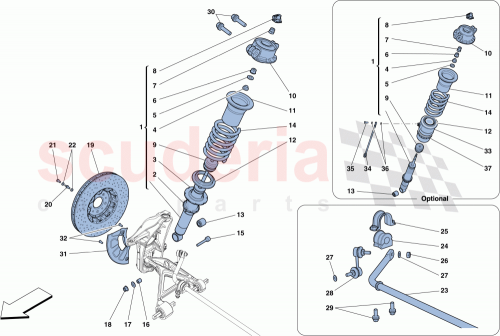 Part Diagram for Ferrari 255863