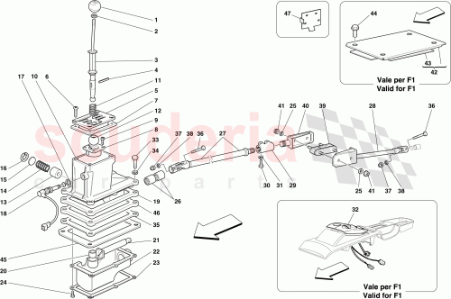 Part Diagram for Ferrari 236150