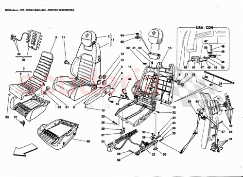 Part Diagram for Ferrari 659356