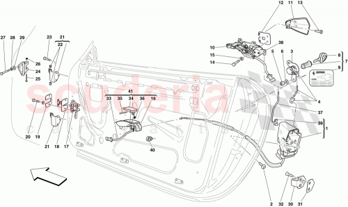 Part Diagram for Ferrari 67624900