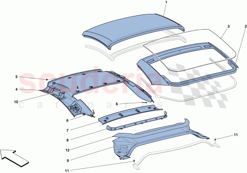 Part Diagram for Ferrari 81861100