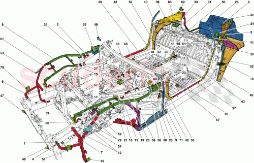 Part Diagram for Ferrari 84859600