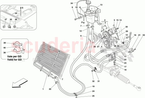 Part Diagram for Ferrari 203091