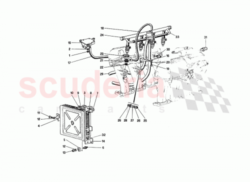 Part Diagram for Ferrari 122815