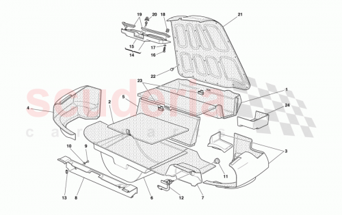 Part Diagram for Ferrari 668415