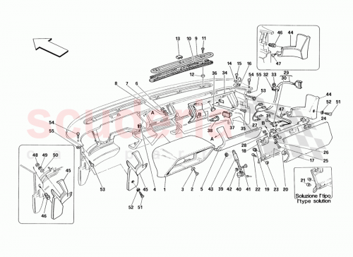 Part Diagram for Ferrari 141013