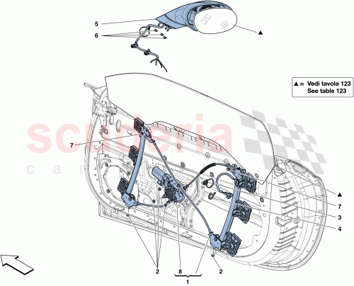 Part Diagram for Ferrari 85932010