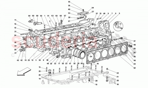 Part Diagram for Ferrari 164639