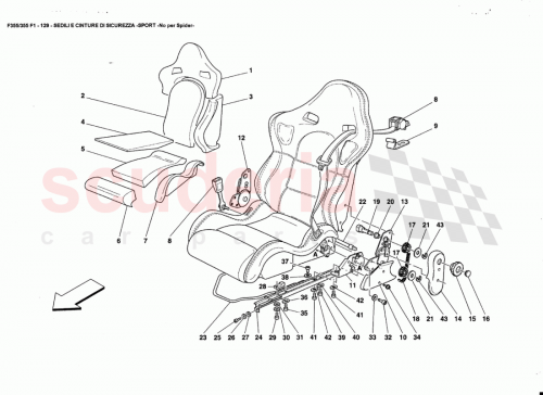 Part Diagram for Ferrari 657342