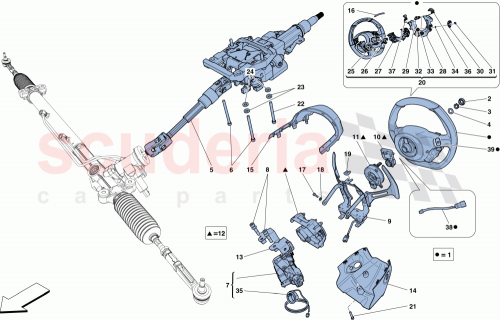 Part Diagram for Ferrari 259375
