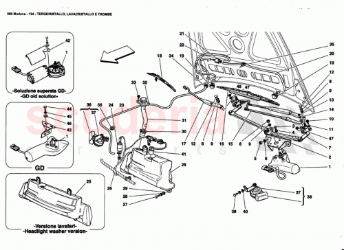 Part Diagram for Ferrari 179075