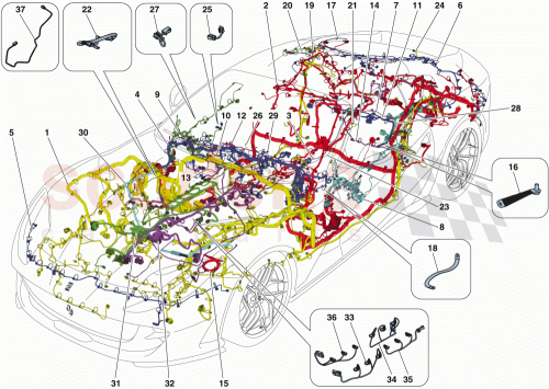 Part Diagram for Ferrari 337445