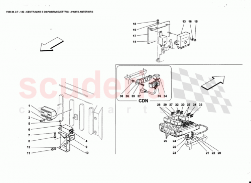 Part Diagram for Ferrari 158720