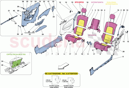 Part Diagram for Ferrari 83307500