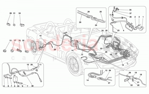 Part Diagram for Ferrari 187661