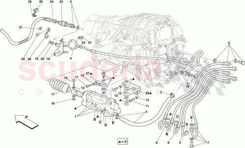 Part Diagram for Ferrari 248330