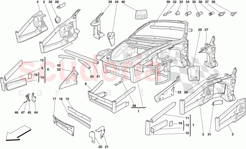Part Diagram for Ferrari 68018400