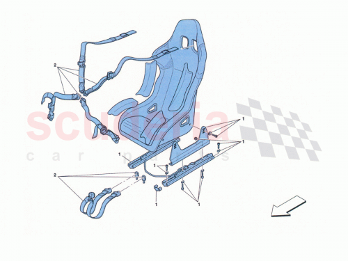 Part Diagram for Ferrari 83129000