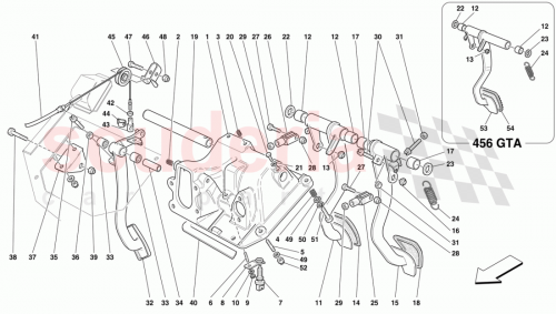 Part Diagram for Ferrari 153207