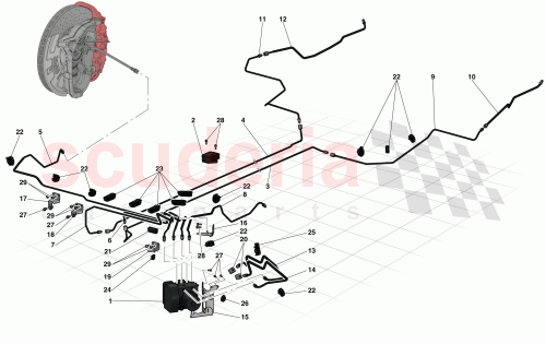 Part Diagram for Ferrari 295854